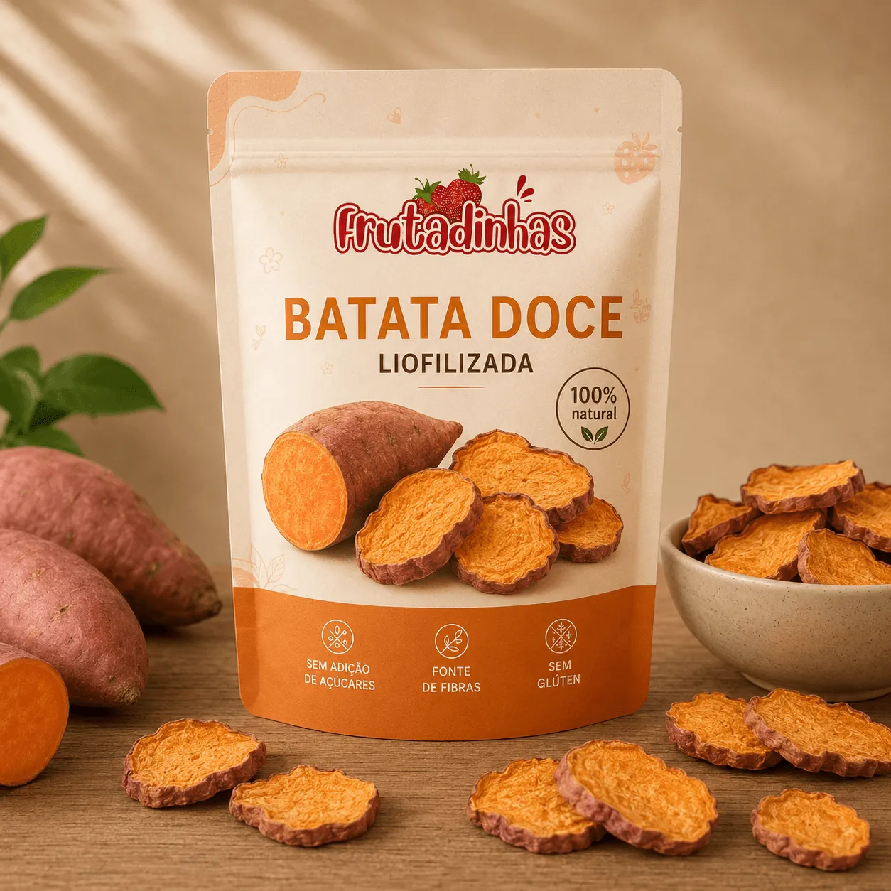 Batata-doce Liofilizada