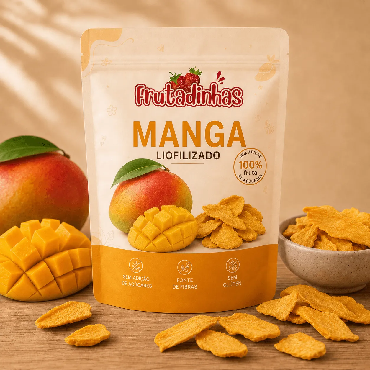 Manga Chips Liofilizada