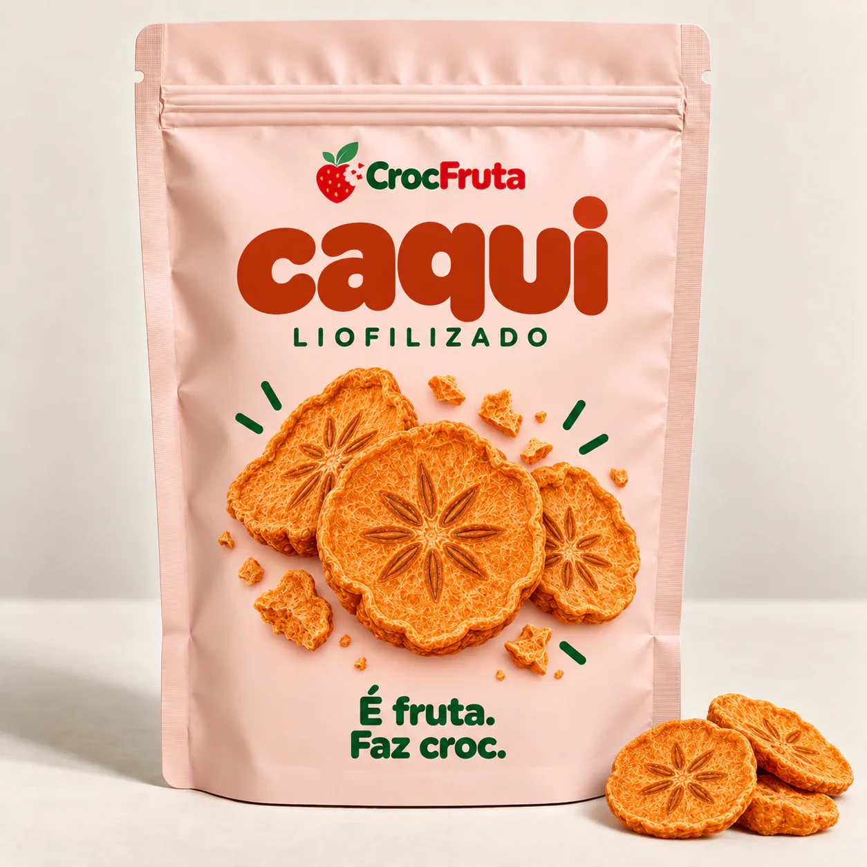 Caqui Chips Crocantes