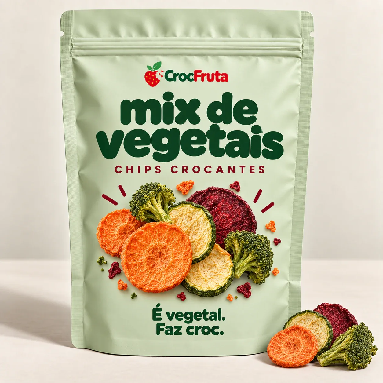 Mix de Vegetais Chips Crocantes