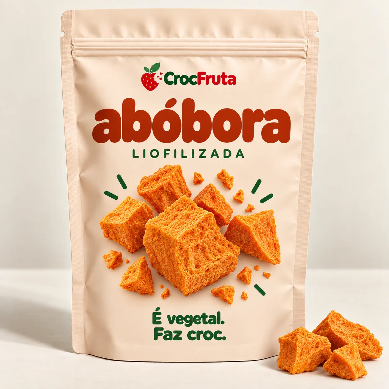 Abóbora Liofilizada
