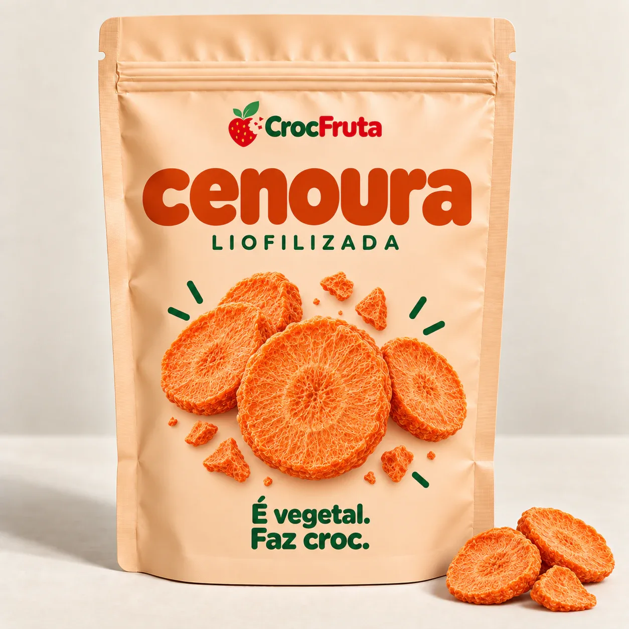 Cenoura Liofilizada