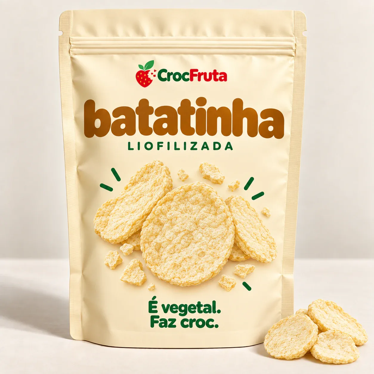 Batatinha Liofilizada Crocante
