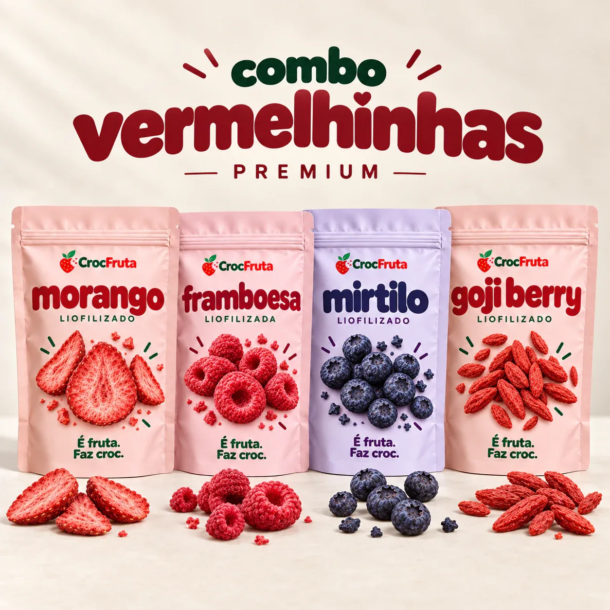 Combo Vermelhinhas Premium
