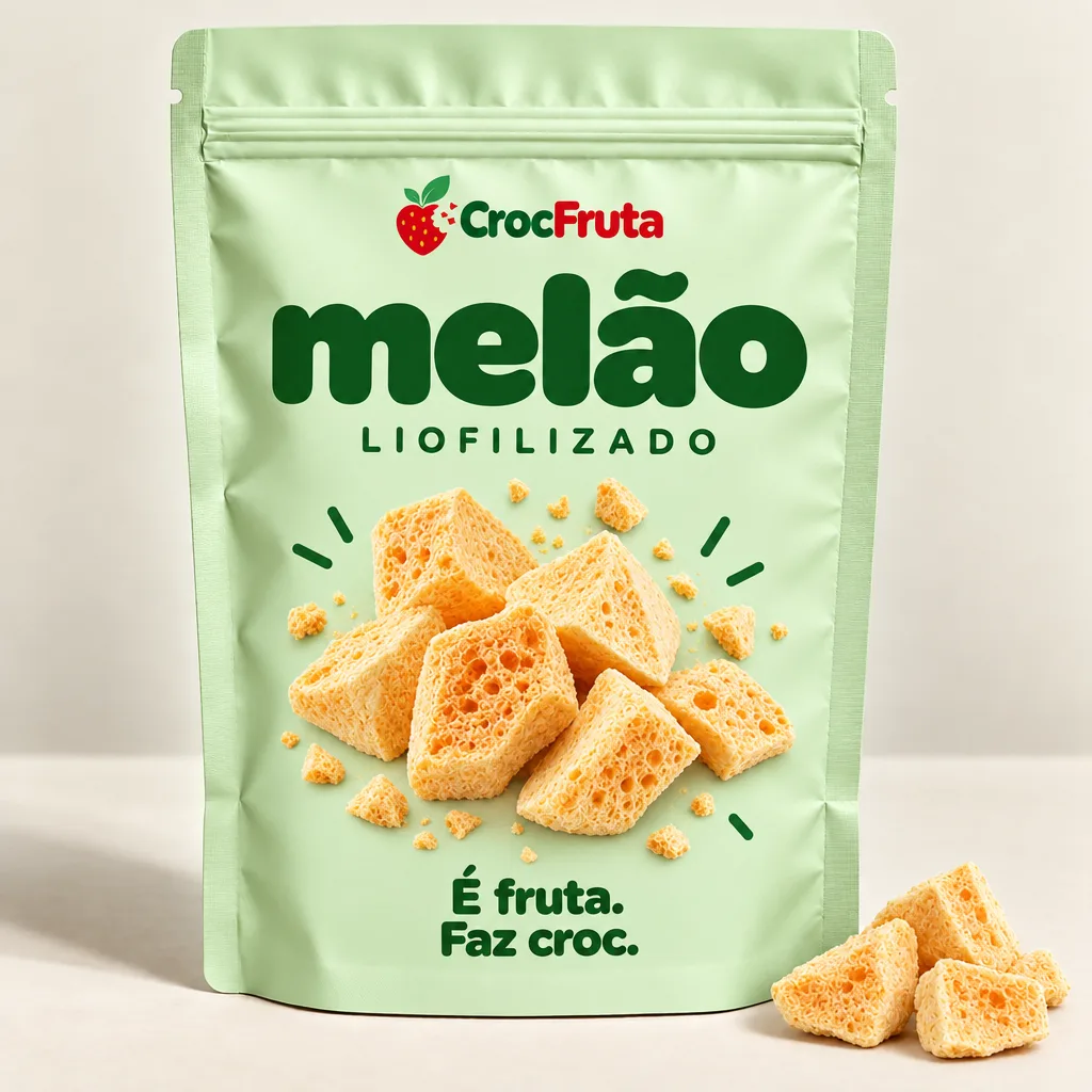 Melão Liofilizado Crocante