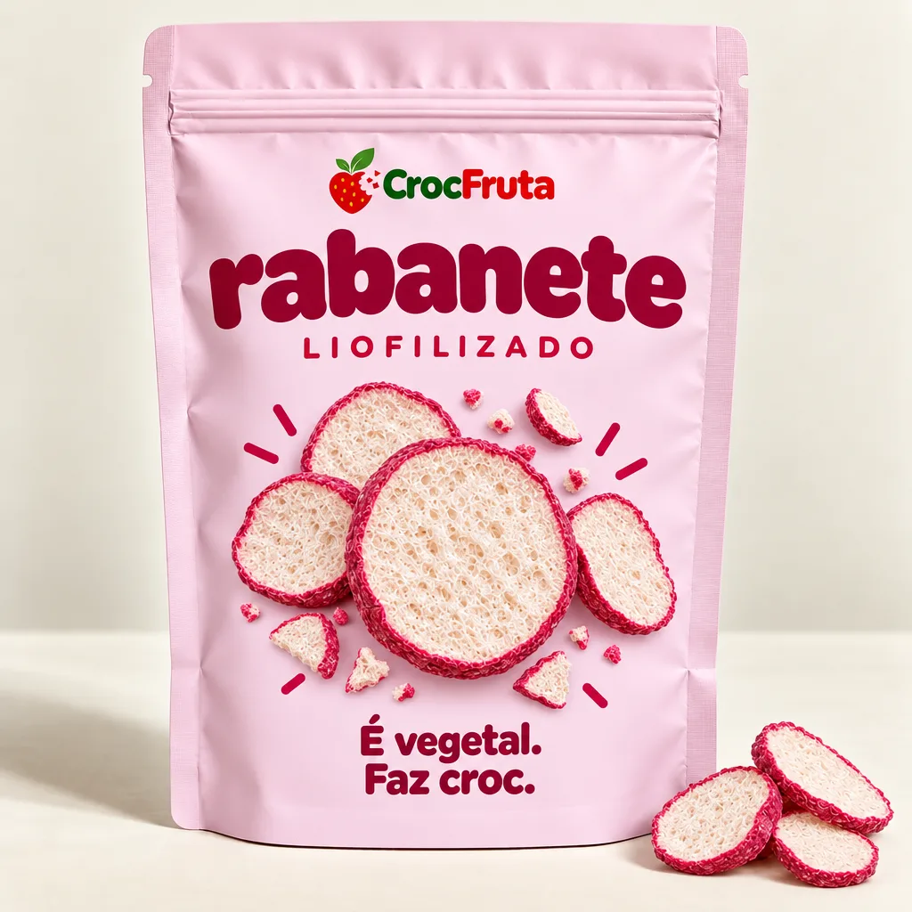 Rabanete Liofilizado