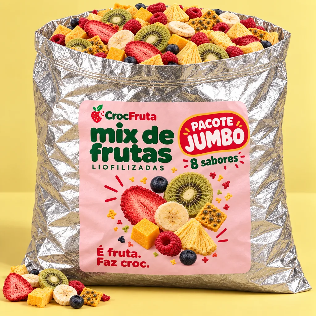 Mix 8 Sabores Liofilizados Pacote Jumbo